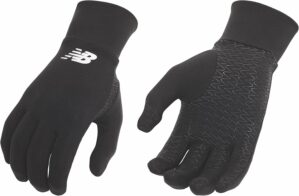 New Balance Lightweight Touchscreen Warm Running Gloves, Anti Slip Men's and Women's Cool Weather Gloves