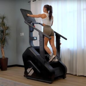 PRO Classic Stair Master with LED Touchscreen, Commercial Grade Stairmaster Machine for Home, 190 Steps/Min, Bluetooth Stepper Machine, Resistance Band Attachments, Mobile App, 400 lb Capacity