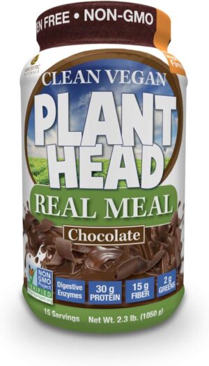 Plant Head Real Meal Dietary Supplement, Chocolate, 2.3 Pound