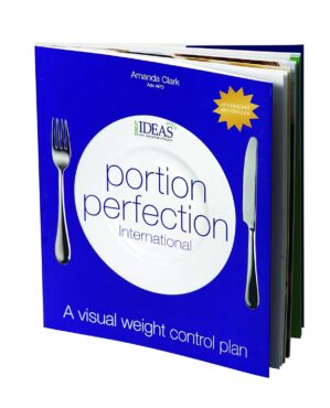 Portion Perfection International Book for Weight Control - A Visual Weight Control Program - Easy Visual Diet Program for Men and Women, Suitable for Diabetes and Disabilities Dietitian's Plan
