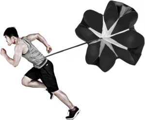 Rebuwo Running Parachute, Speed Training, Resistance Parachute, Parachute for Speed Training, Speed Parachute, Speed Agility Training