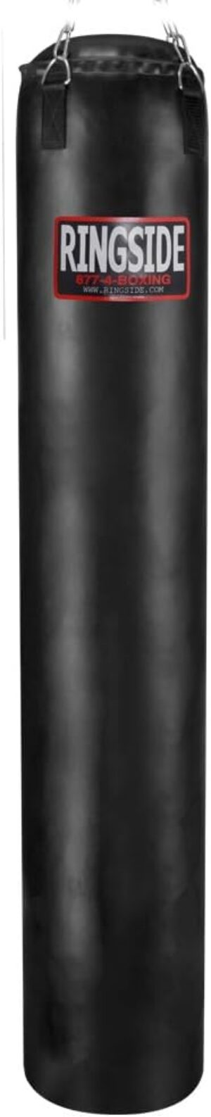 Ringside 100-pound Muay Thai Punching Heavy Bag, Black, 13-inch x 72-inch