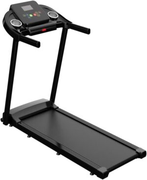 Treadmill, Treadmill with 15% Automatic Incline, Folding Exercise Treadmill with APP & Speakers, 300 LBS Capacity
