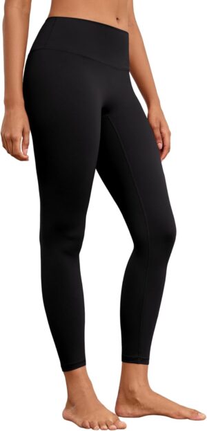 Leggings for Women Tummy Control High Waisted Yoga Pants Butt Lift No Front Seam Workout Pants