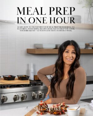 Meal Prep in One Hour: Learn how to transform your meal prep from boring to flavorful with simple recipes designed to help you cook your breakfast + lunch in less than an hour a week.