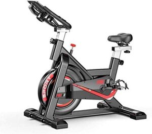 Office Desk Treadmill Spinning Bike Bicycle Home Indoor Mute APP Game Exercise Bike Fitness Equipment Exercise Bike Bicycle for Home Gym Car (Indoor Sport) (Black 105X50X102cm)
