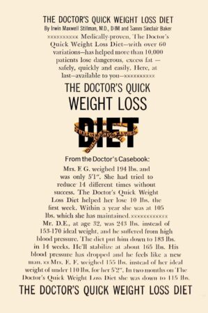 The Doctor's Quick Weight Loss Diet