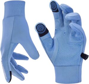 Winter Gloves for Men Women, Touch Screen Glove with Anti-Slip Grip, Thermal Warm Windproof Material & Touchscreen Finger Breathable Comfort, Cold Weather Touchscreen Gloves for Phone Text